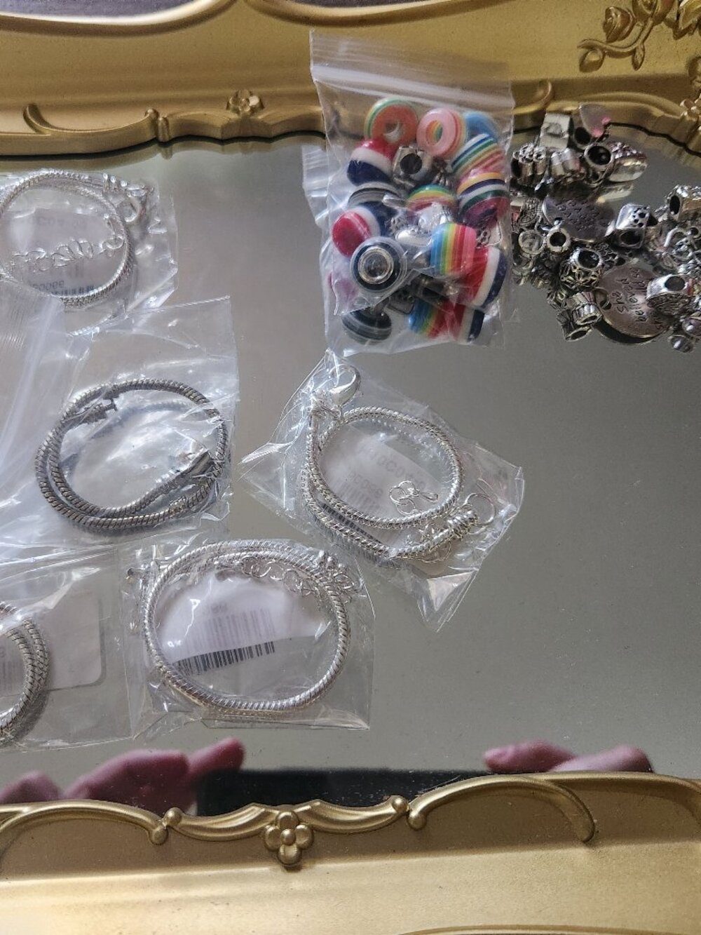 Lot of Bracelets and Charms